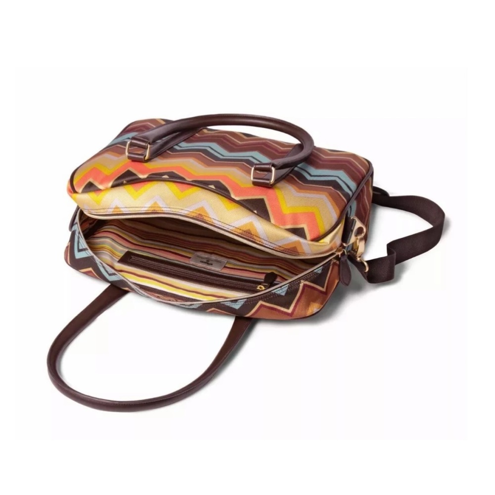 NWT MISSONI for Target Travel Tote Zig Zag Print - Picture 3 of 5